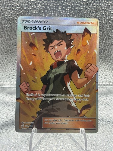 Brock's Grit (Full Art) 172/181 Sm-Team Up Holo