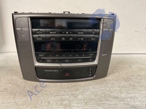 Lexus IS220D XE20 Mk2 08-13 Climate Control Stereo Controls - Picture 3 of 9