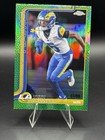 2025 Topps Chrome Football Football Leather Green Refractor Tutu Atwell #167