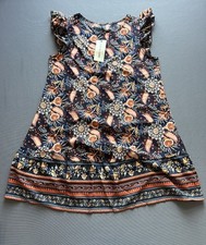 Women’s Summer Short Dress Medium Floral Printed Lightweight Mini Bohemian Beach