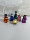 Vintage 1993 Avon My First Christmas Mini Nativity Set 6 Pc VTG Holy Family