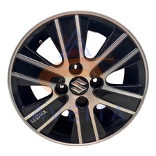 Suzuki Celerio 15-19 Black Diamond Cut 14" Alloy Wheel Single Celerio 14" Black