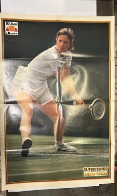 chris evert 92x62 special supertennis aavv poster