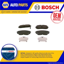 Brake Pads Set fits HYUNDAI ix35 2.4 Front 10 to 13 G4KE Bosch 581012SA50 New