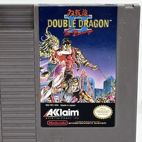 Double Dragon II The Revenge Nintendo NES Cartridge Only Tested Works