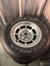 73-82 ALUMINUM CORVETTE RIMS/Tires Goodyear Eagle GT 255/60R15