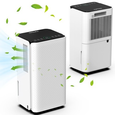 Luftentfeuchter 12L,automatische Entfeuchtung 24H Timer Raumentfeuchter 120m³