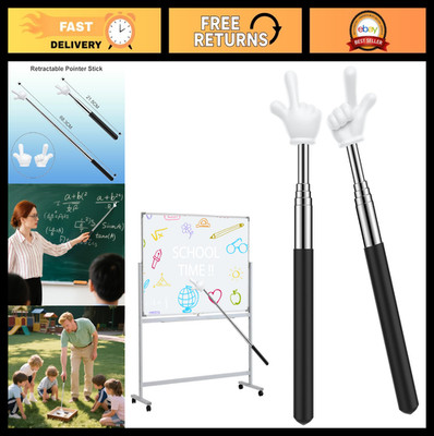 Extendable Telescopic Pointer Stick - Mini Classroom Teacher Tool for Kids