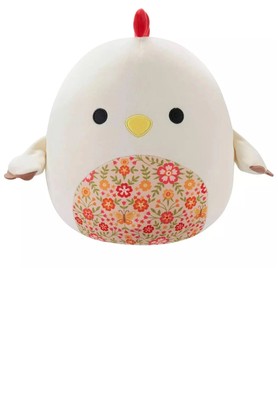Squishmallows Cream and Red Bird Plush Toy