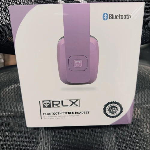 CASQUE STÉRÉO BLUETOOTH VIOLET RLX 100 neuf dans sa boîte scellé /neuf ! Détail 399,