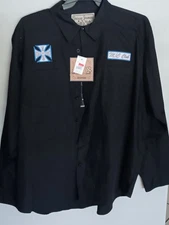 Vintage West Coast Choppers Embroidered Workwear Jesse James Shirt Nwt Size 2xl