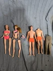 Vintage Talking Barbie Ken Head & Torso Legs Arms Parts Repair Project 1967 1968