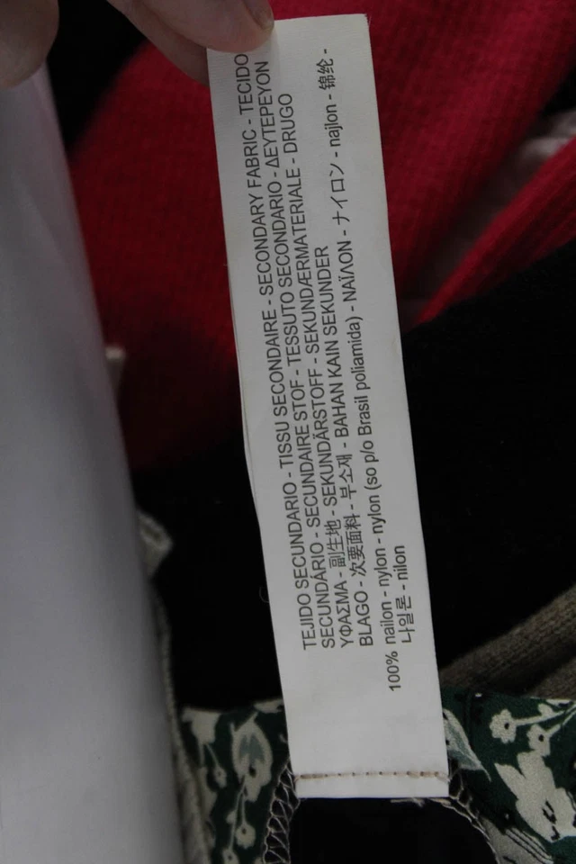 Maxi Falda Zara Basic Para Mujer Plisada Bloque de Color Panel de Encaje Multicolor Talla S Foto 4 de 4