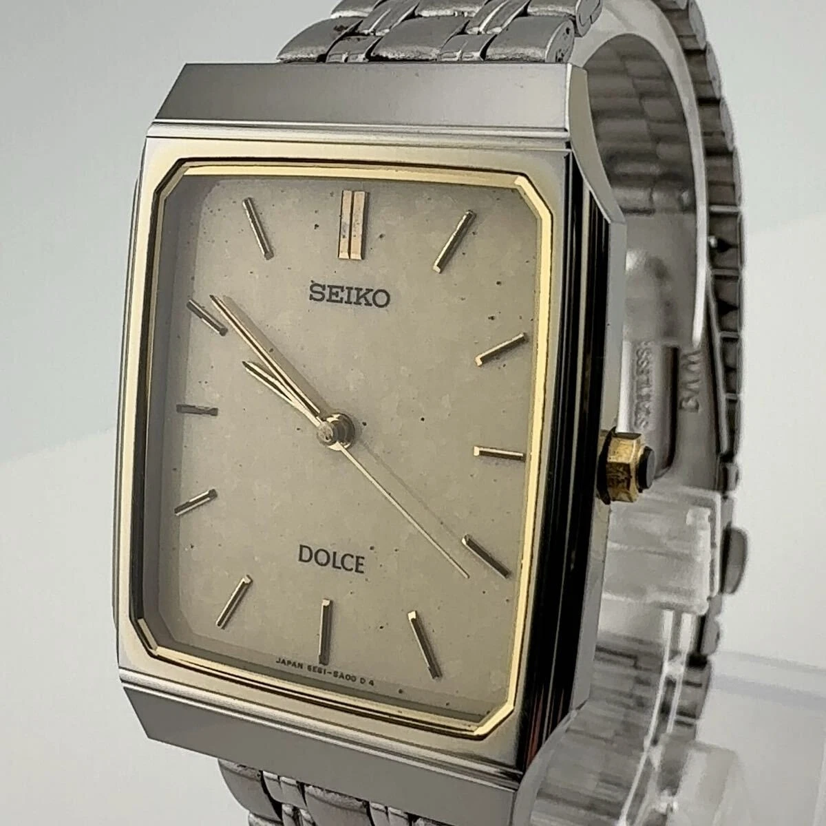 【稼動品】　SEIKO ドルチェ 5E61-5A00 ゴールド 腕時計 SEIKO Dolce 5E61-5A00 27mm Gold Dial Qz Men's Watch From JAPAN | eBay
