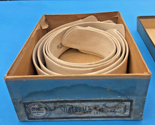 NOS Silverdale Five Men's Detachable Collars Size 16.2 in Display Box Vintage