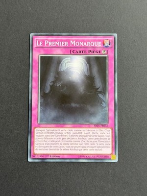 Yu-Gi-Oh Karte - TCG - Der Erste Monarch - SR01-FR035 - Neu - DE