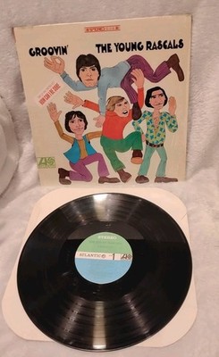  The Young Rascals: '' Groovin'' LP Stereo Atlantic Records w/Hype Sticker 1967 