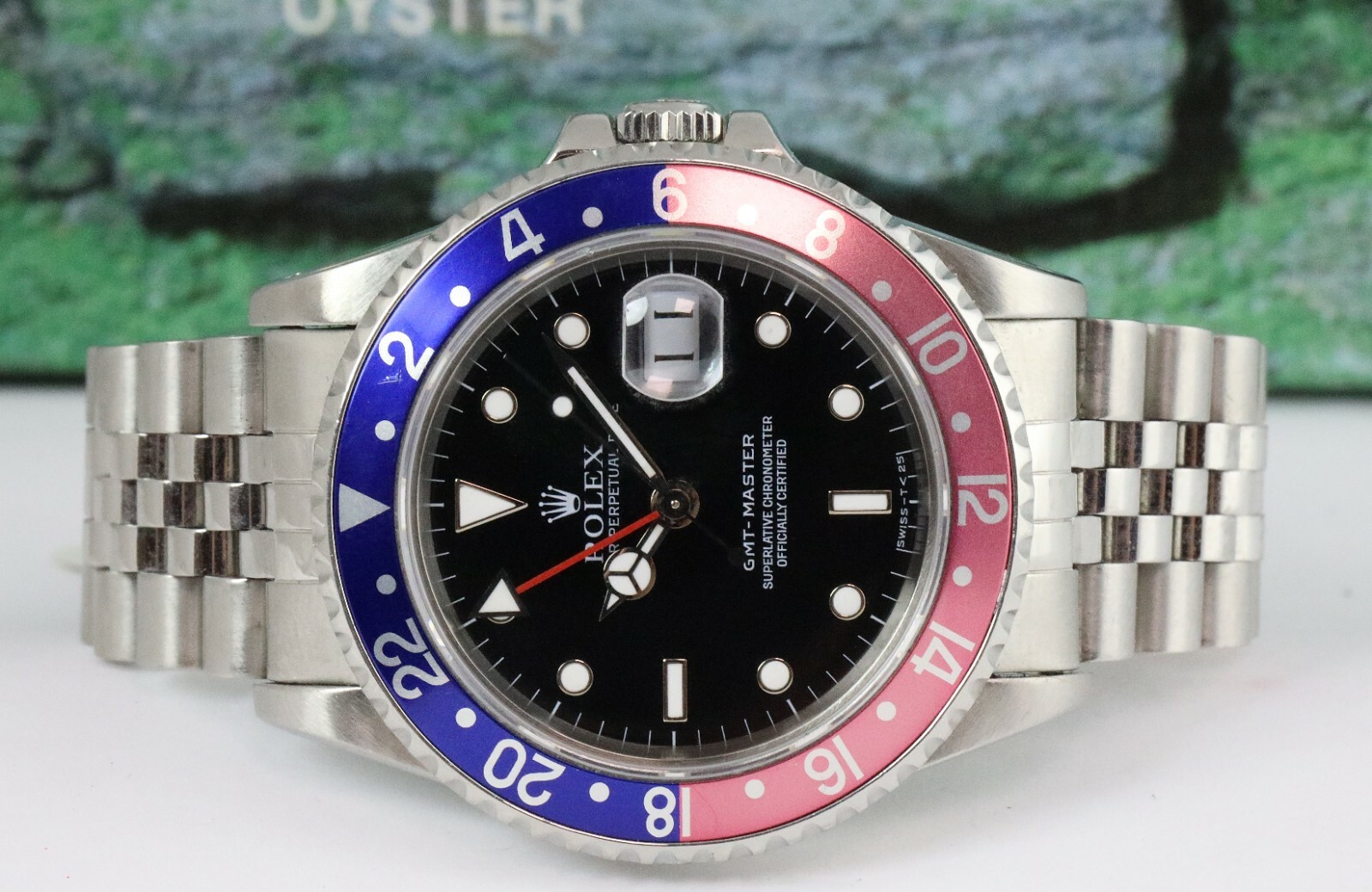 Bild 1 - Rolex GMT-Master 16700 Pepsi Edelstahl 40mm Jubilee L-Series Dif AVS18002 X