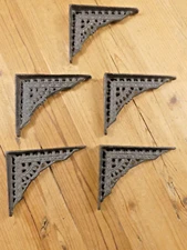 5 Antique Style Shelf Brace Wall Bracket Cast Iron Brackets SMALL 5 x 4 RESTORE