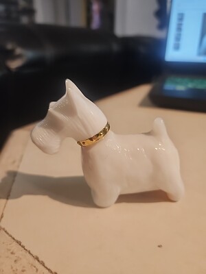 Vintage Avon Unforgettable Cologne Perfume Dog Almost Full