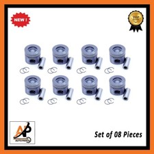 Für Jaguar XJ XK Coupe 5.0 Kompressor 508PS Motor Kolben 8 Stück 0,50 Größe