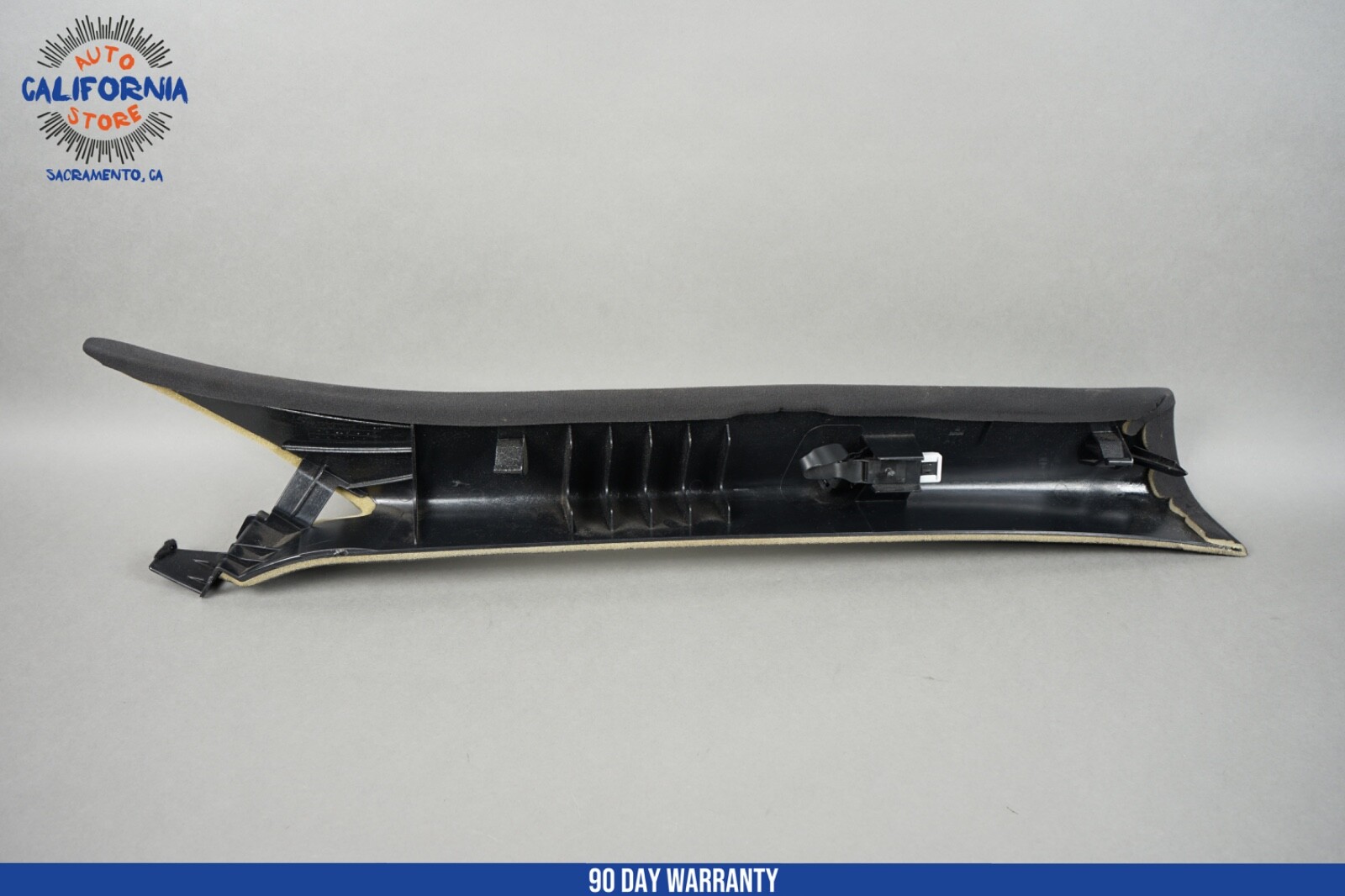 14-19 Maserati Ghibli Front Left A-Pillar Interior Cover Trim Panel Black OEM