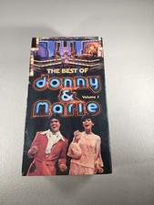 Vintage VHS The Best Of Donny Marie Osmond Vol 1 2 Factory Sealed RARE