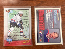 JASON WARD 1998-99 BOWMAN CHROME CHL ERIE OTTERS ROOKIE CARD #9