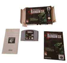 ebay® Auktion 156225306189 | Tom Clancy's Rainbow Six Nintendo 64 N64 OVP - Zustand Akzeptabel bis Gut Thumbnail of ebay® auction 156225306189 | Tom Clancy's Rainbow Six Nintendo 64 N64 OVP - Zustand Akzeptabel bis Gut