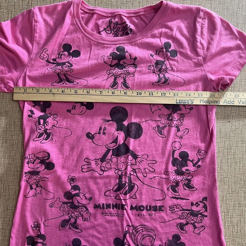 Stage 28 By Disney Girls Pink MINNIE MOUSE T-Shirt Size XL - Picture 5 of 6