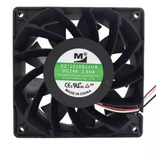 M DZ12038B24UR 12038 DC24V 2A 12CM 3-Wire Inverter Cooling Fan
