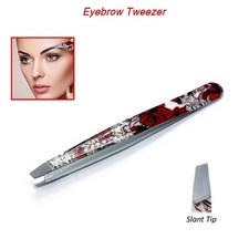 Professional Eyebrow Tweezers Women Hair Removal Slanted Tip Makeup Beauty