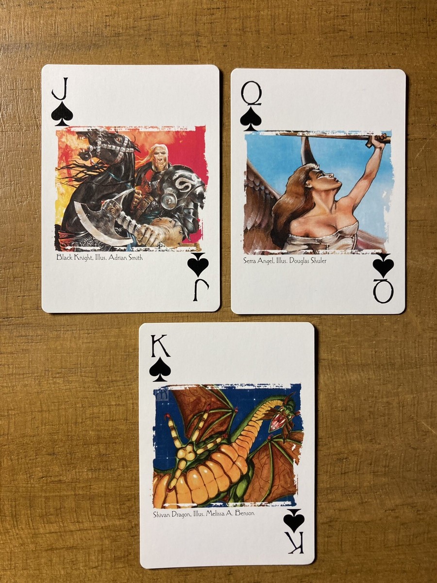 MTG✨POKER DECK SET (Opened) 1998✨NM/M ULTRA RARE Vintage MTG Art