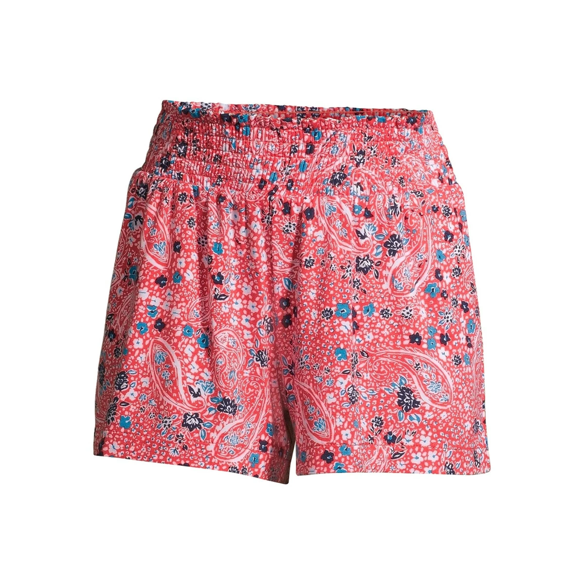 Ladies coral shorts cheap