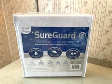 Bed Bug Waterproof Full Mattress Encasement / Protector Breathable Terry Cotton