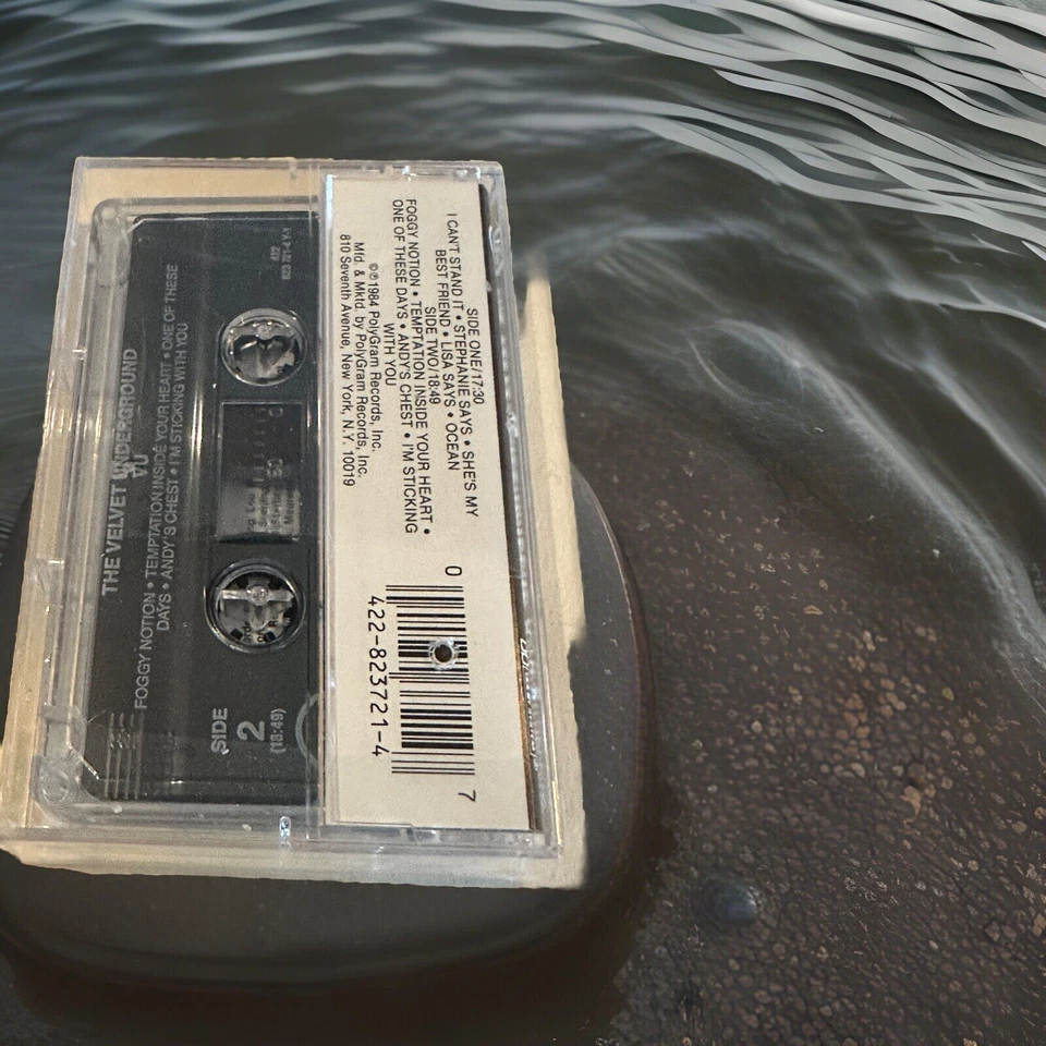 The Velvet Underground - V.U. - 1984 Punk - Polygram Cassette ✨Sealed - Image 3 of 3