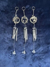  Silver Metal Wind chime 3 pieces