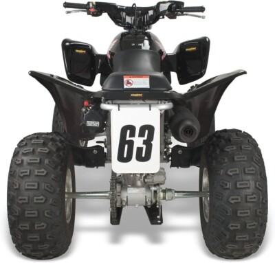 Maier USA 7'' X 10'' Number Plate - Black, White or Red - 50991
