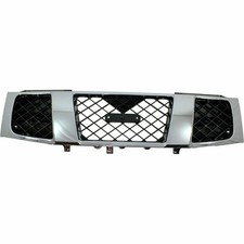 Front Grille Le Model Chromeblack Fits 2004 2005 2006 2007 Nissan Titan
