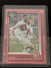 Mateo Kovacic 2025-26 Donruss Road To FIFA World Cup Red Donruss /50 #59 SP