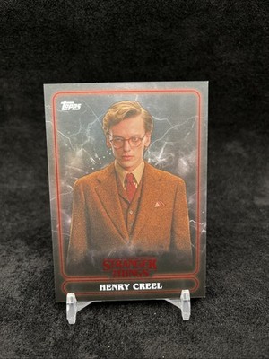 2025 Topps Stranger Things Season 5 Henry Creel Base #14 Jamie Campbell Bower