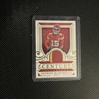 2025 Panini National Treasures Patrick Mahomes II Century Materials Patch /49