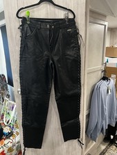 Echtes - Leder Women  s Leather Pants Sz. 30