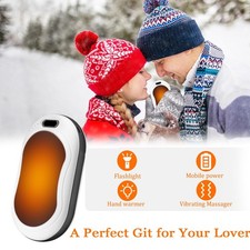 3 in 1 Magnetic Electric Rechargeable Hand Warmers 10000mAh Portable Winter Gift