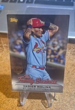 2019 Topps Update Series - The Family Business Yadier Molina #FB-7 /150