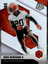 2021 Panini Silver Mosaic #346 Greg Newsome II(A)