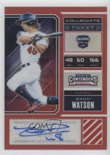 2018 Panini Elite Extra Edition Red Prizm 73/100 Zach Watson #USA-ZW Auto 0q1p