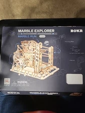 NIB Rokr Marble Explorer Marble Run LG503 Wooden Manual Marble Run