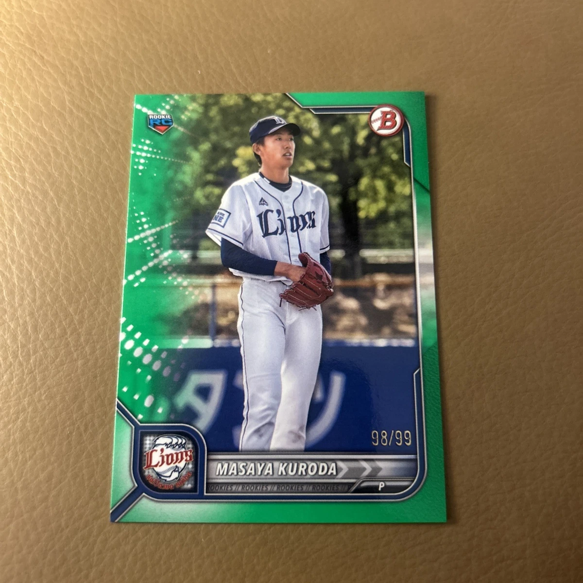 2022 Bowman NPB Nippon Professional Baseball - Masaya Kuroda #83