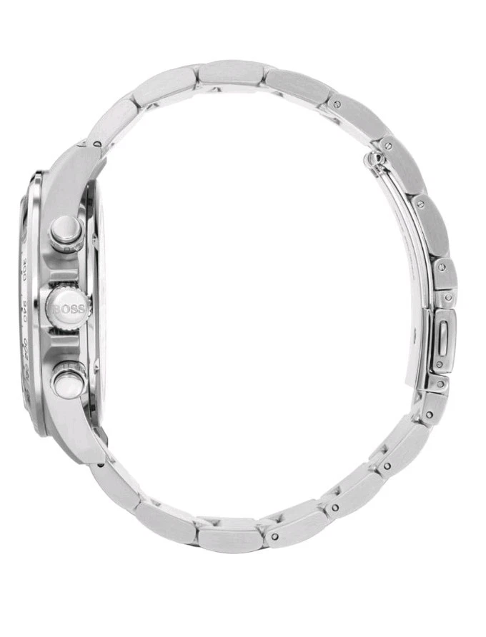 HUGO BOSS Chronograph Herren Uhr mit Edelstahlgehäuse   - Bild 3 von 4